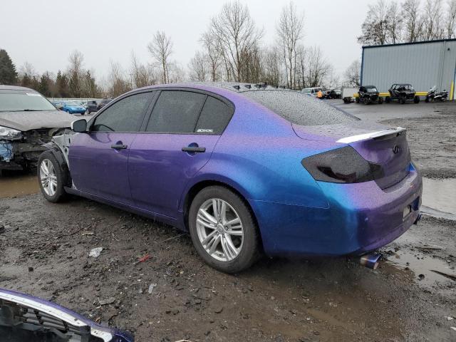 JN1CV6AP9DM305124 - 2013 INFINITI G37 BASE PURPLE photo 2