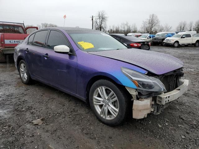 JN1CV6AP9DM305124 - 2013 INFINITI G37 BASE PURPLE photo 4