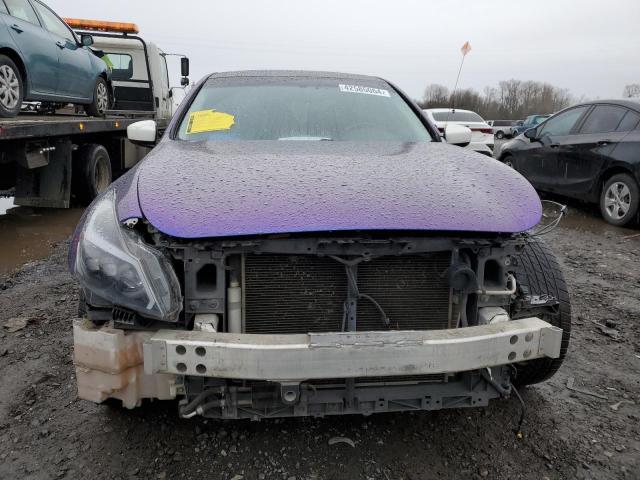 JN1CV6AP9DM305124 - 2013 INFINITI G37 BASE PURPLE photo 5