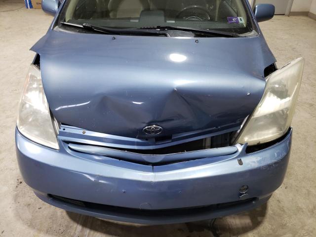 JTDKB20U040010096 - 2004 TOYOTA PRIUS BLUE photo 11