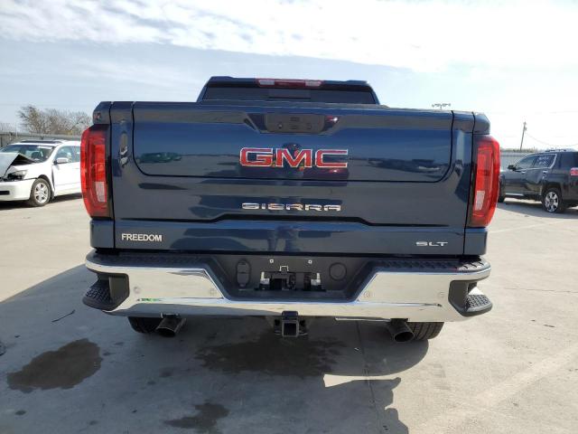 3GTP8DED7MG231280 - 2021 GMC SIERRA C1500 SLT BLUE photo 6