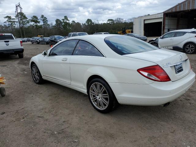 WDDEJ71X68A014830 - 2008 MERCEDES-BENZ CL 550 WHITE photo 2