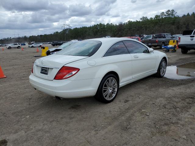 WDDEJ71X68A014830 - 2008 MERCEDES-BENZ CL 550 WHITE photo 3