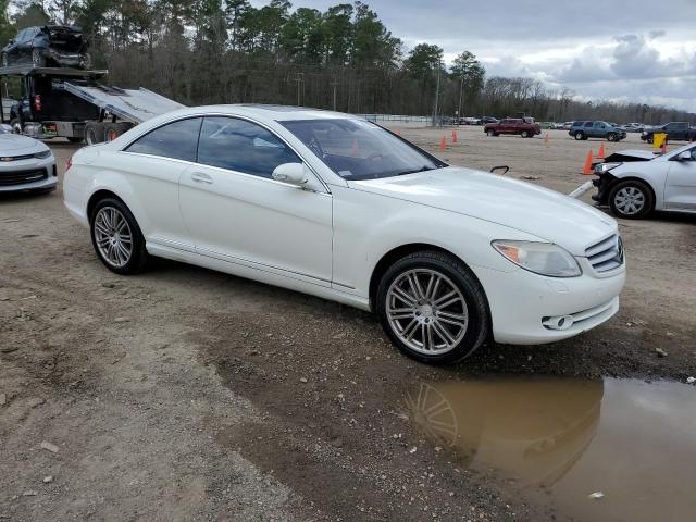 WDDEJ71X68A014830 - 2008 MERCEDES-BENZ CL 550 WHITE photo 4