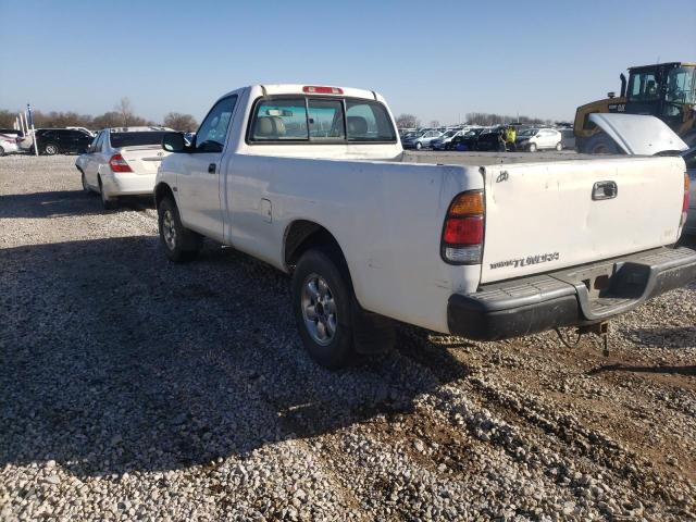 5TBJN3219YS013943 - 2000 TOYOTA TUNDRA WHITE photo 2