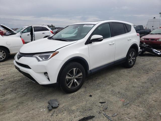 2T3WFREV6JW500596 - 2018 TOYOTA RAV4 ADVENTURE WHITE photo 1