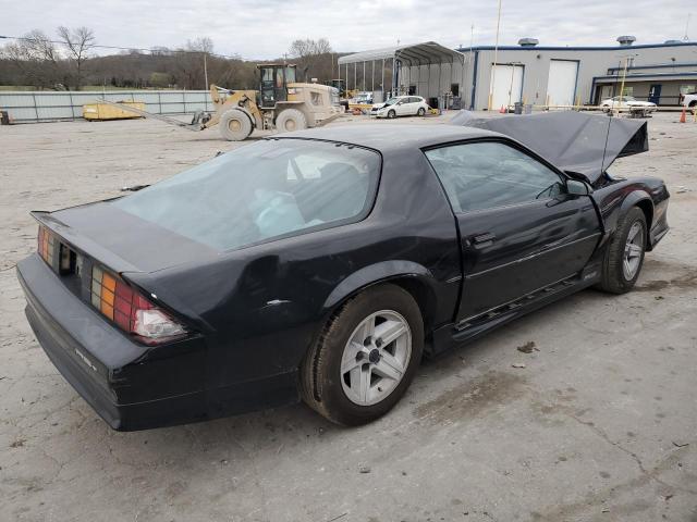 1G1FP23T7NL136082 - 1992 CHEVROLET CAMARO RS BLACK photo 3