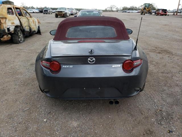 JM1NDAD77J0202360 - 2018 MAZDA MX-5 MIATA GRAND TOURING GRAY photo 6