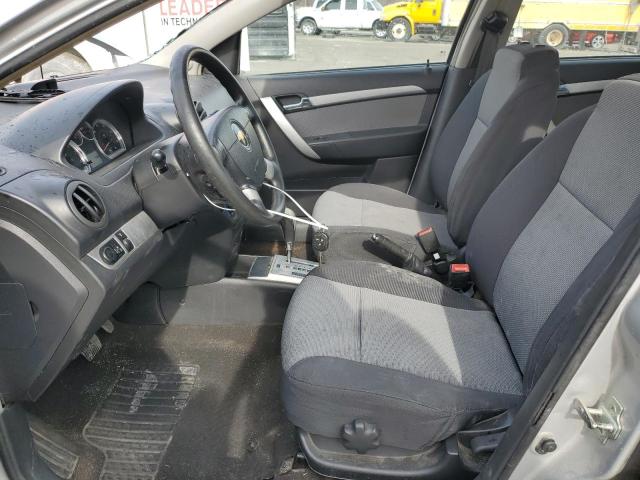 KL1TD6DE1BB213158 - 2011 CHEVROLET AVEO LS ვერცხლისფერი ფოტო 7