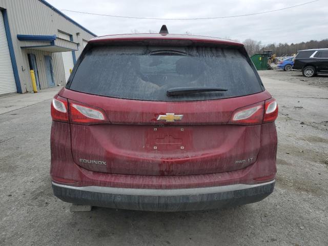 2GNAXUEV7L6158883 - 2020 CHEVROLET EQUINOX LT RED photo 6