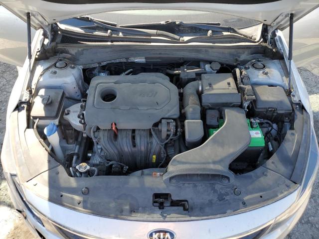 5XXGT4L34KG318854 - 2019 KIA OPTIMA LX SILVER photo 11