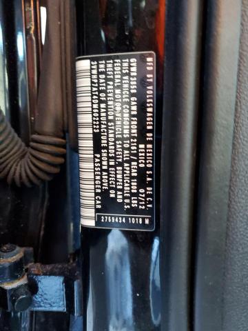 3VWHP7AT4DM602223 - 2013 VOLKSWAGEN BEETLE 黑色 照片 12