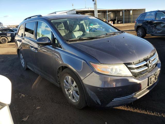 5FNRL5H61EB052007 - 2014 HONDA ODYSSEY EXL GRAY photo 4