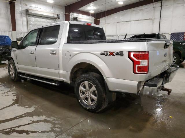 1FTEW1E46KFB46179 - 2019 FORD F150 SUPERCREW SILVER photo 2