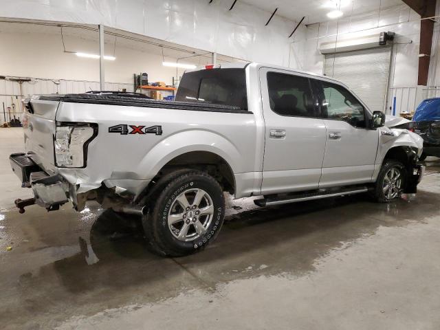 1FTEW1E46KFB46179 - 2019 FORD F150 SUPERCREW SILVER photo 3