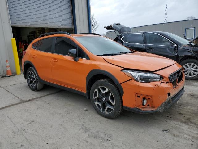 JF2GTAMC0JH349762 - 2018 SUBARU CROSSTREK LIMITED ORANGE photo 4