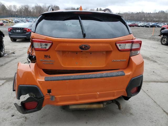 JF2GTAMC0JH349762 - 2018 SUBARU CROSSTREK LIMITED ORANGE photo 6