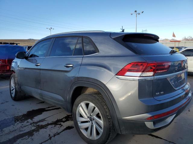 1V21E2CA3LC209045 - 2020 VOLKSWAGEN ATLAS CROS SE Серый фото 2