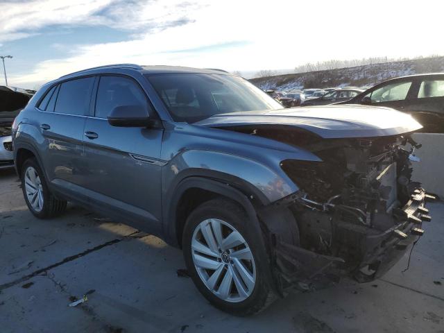 1V21E2CA3LC209045 - 2020 VOLKSWAGEN ATLAS CROS SE Серый фото 4
