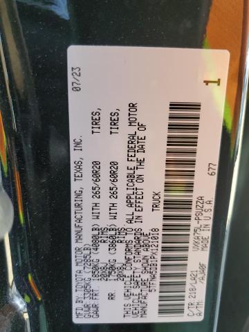 5TFNA5DB1PX121018 - 2023 TOYOTA TUNDRA CREWMAX PLATINUM Qara foto 12