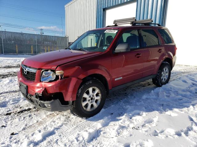 4F2CZ06188KM29535 - 2008 MAZDA TRIBUTE S RED photo 1