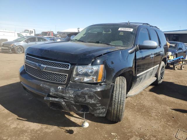 1GNUKCE01AR158227 - 2010 CHEVROLET TAHOE K1500 LTZ BLACK photo 1