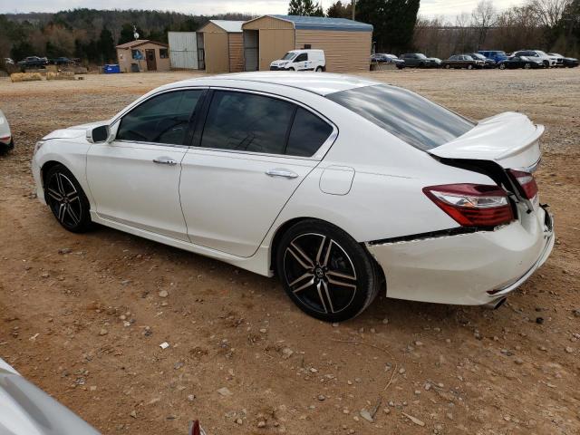 1HGCR3F94HA043273 - 2017 HONDA ACCORD TOURING WHITE photo 2