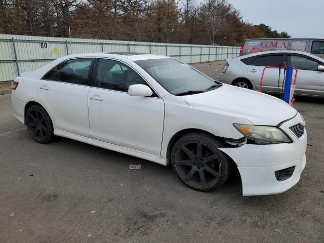 4T1BF3EK9AU539256 - 2010 TOYOTA CAMRY BASE WHITE photo 4