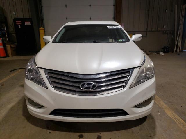 KMHFG4JGXCA150314 - 2012 HYUNDAI AZERA GLS WHITE photo 5