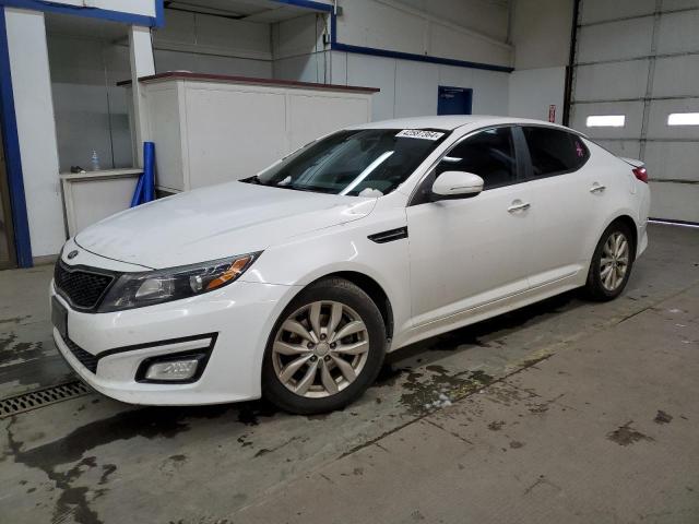 5XXGM4A72EG340472 - 2014 KIA OPTIMA LX WHITE photo 1