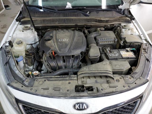 5XXGM4A72EG340472 - 2014 KIA OPTIMA LX WHITE photo 11