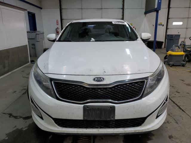 5XXGM4A72EG340472 - 2014 KIA OPTIMA LX WHITE photo 5