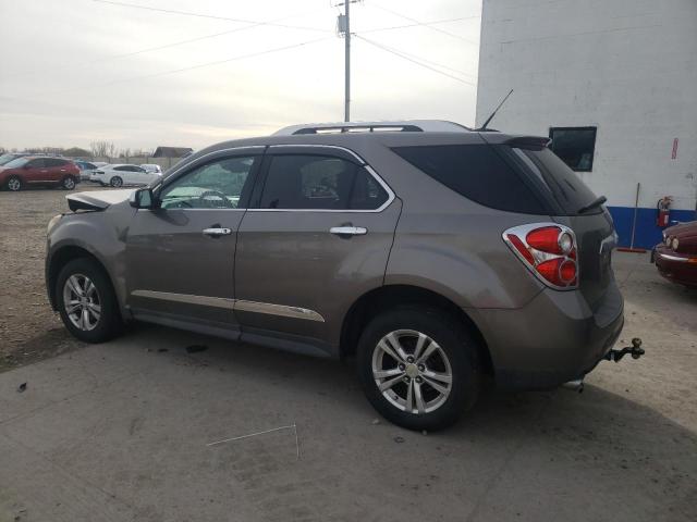 2GNFLPE52C6338355 - 2012 CHEVROLET EQUINOX LT BROWN photo 2