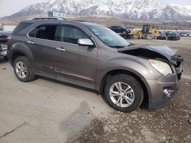 2GNFLPE52C6338355 - 2012 CHEVROLET EQUINOX LT BROWN photo 4