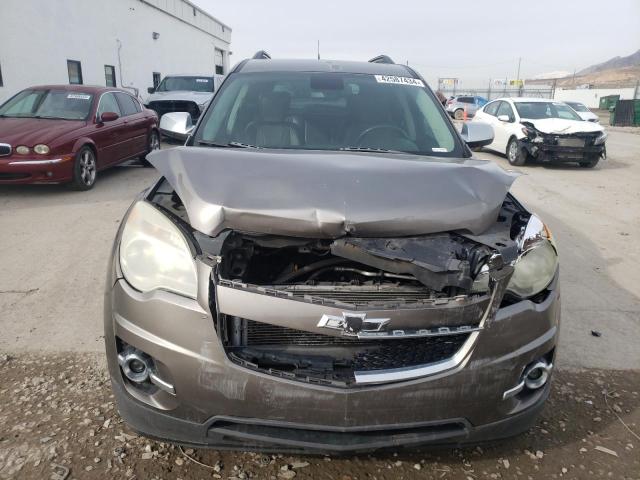 2GNFLPE52C6338355 - 2012 CHEVROLET EQUINOX LT BROWN photo 5