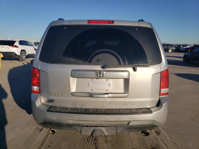 5FNYF3H56CB002456 - 2012 HONDA PILOT EXL SILVER photo 6