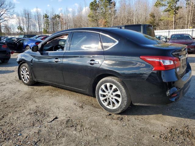 3N1AB7AP6KY293708 - 2019 NISSAN SENTRA S BLACK photo 2