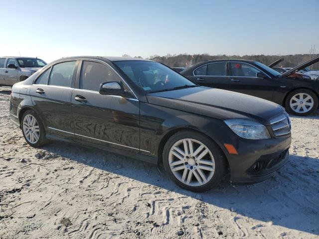 WDDGF54X39F209038 - 2009 MERCEDES-BENZ C 300 BLACK photo 4