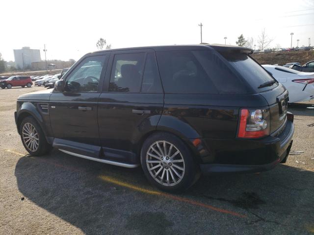 SALSF2D4XBA263618 - 2011 LAND ROVER RANGE ROVE HSE BLACK photo 2