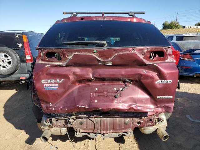 7FARW2H94JE097408 - 2018 HONDA CR-V TOURING BURGUNDY photo 6