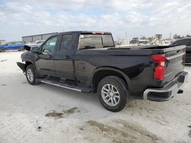 1GCRYDED4LZ361489 - 2020 CHEVROLET SILVERADO K1500 LT BLACK photo 2