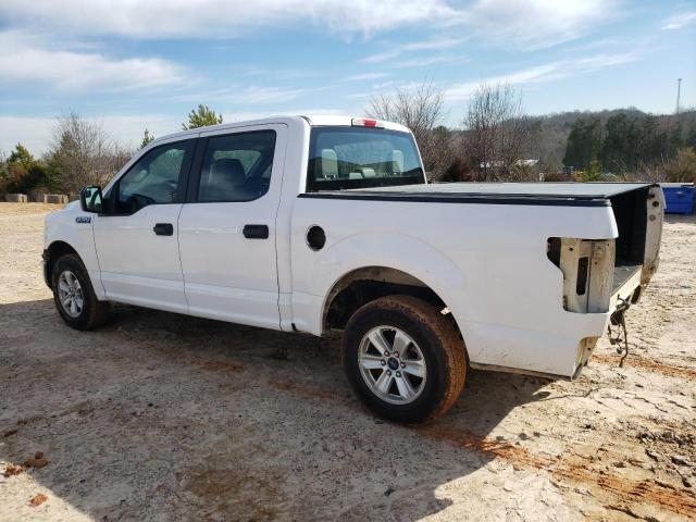 1FTEW1CP9KKF21681 - 2019 FORD F150 SUPERCREW WHITE photo 2