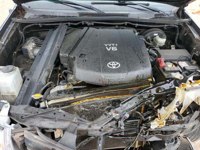 3TMJU4GN3BM123695 - 2011 TOYOTA TACOMA DOUBLE CAB PRERUNNER BLACK photo 11