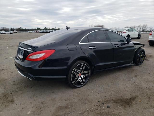 WDDLJ9BBXCA048042 - 2012 MERCEDES-BENZ CLS 550 4MATIC BLACK photo 3