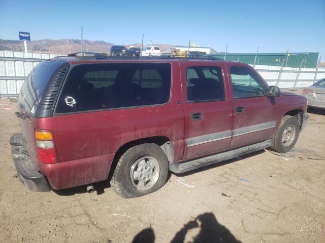 1GNEC16T32J293272 - 2002 CHEVROLET SUBURBAN C1500 RED photo 3