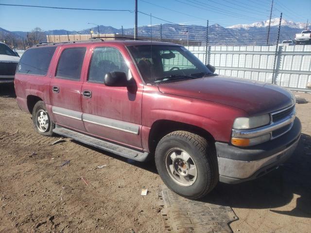 1GNEC16T32J293272 - 2002 CHEVROLET SUBURBAN C1500 RED photo 4