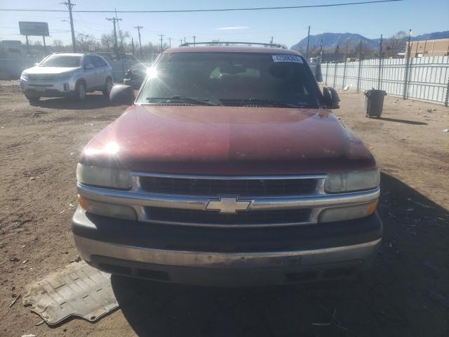 1GNEC16T32J293272 - 2002 CHEVROLET SUBURBAN C1500 RED photo 5