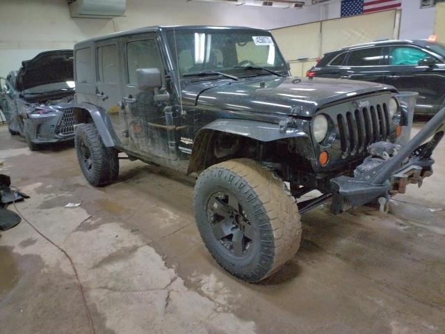 1C4BJWEG8CL179275 - 2012 JEEP WRANGLER U SAHARA BLACK photo 4