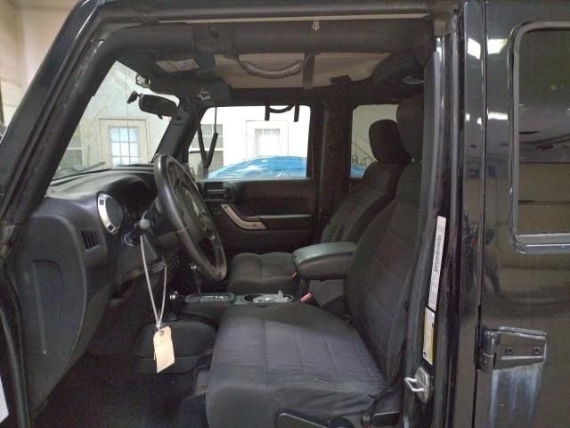 1C4BJWEG8CL179275 - 2012 JEEP WRANGLER U SAHARA BLACK photo 7