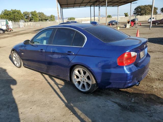 WBAVB77568NM05608 - 2008 BMW 335 I BLUE photo 2